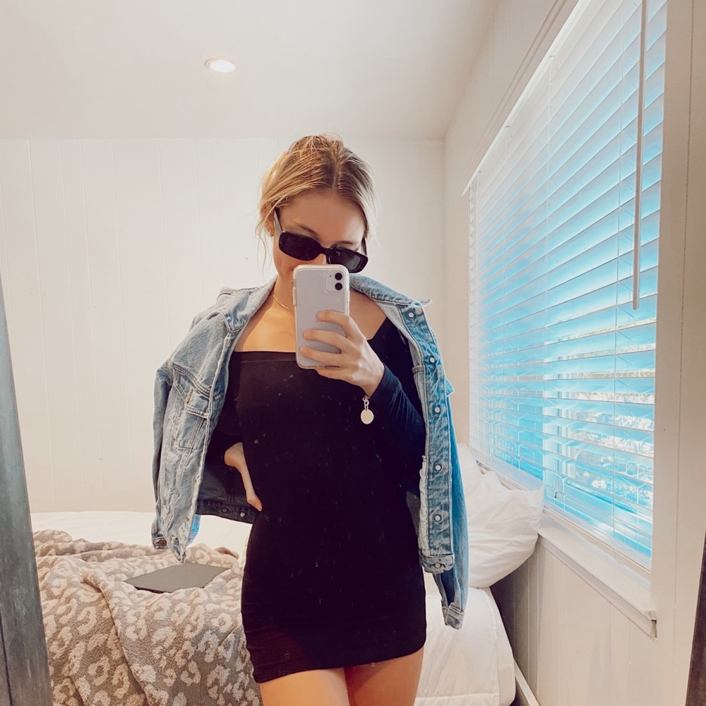 brandy melville jean jacket!